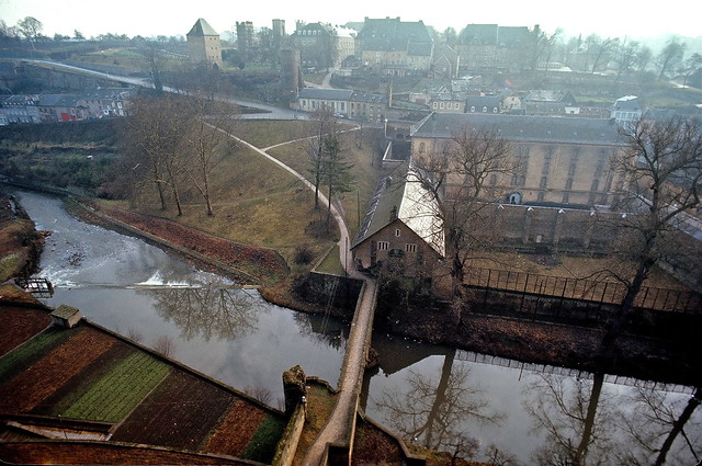 Old Luxembourg City, January 1972 — photo by John Beach