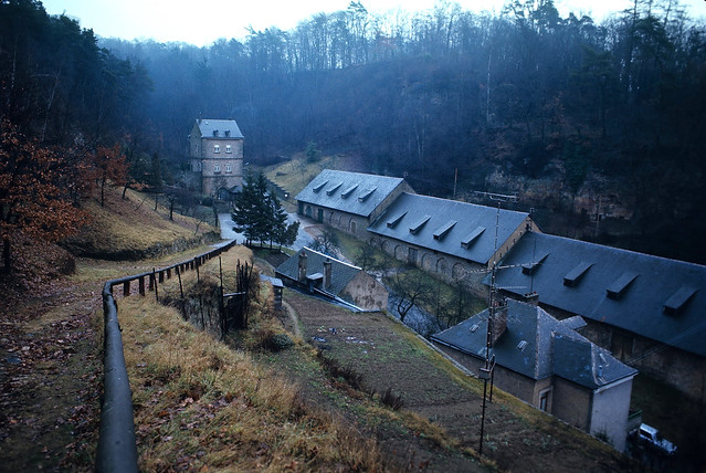 Parc des Trois Glands, Clausen, Luxembourg City, January 1972 — photo by John Beach